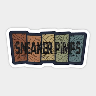 Sneaker Pimps - Retro Pattern Sticker